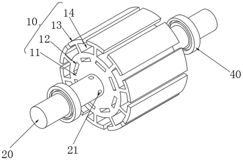 Rotor of miniature permanent magnet motor