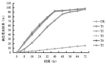 Application of paracoccus denitrificans in removal of nitrate nitrogen in high-salinity wastewater