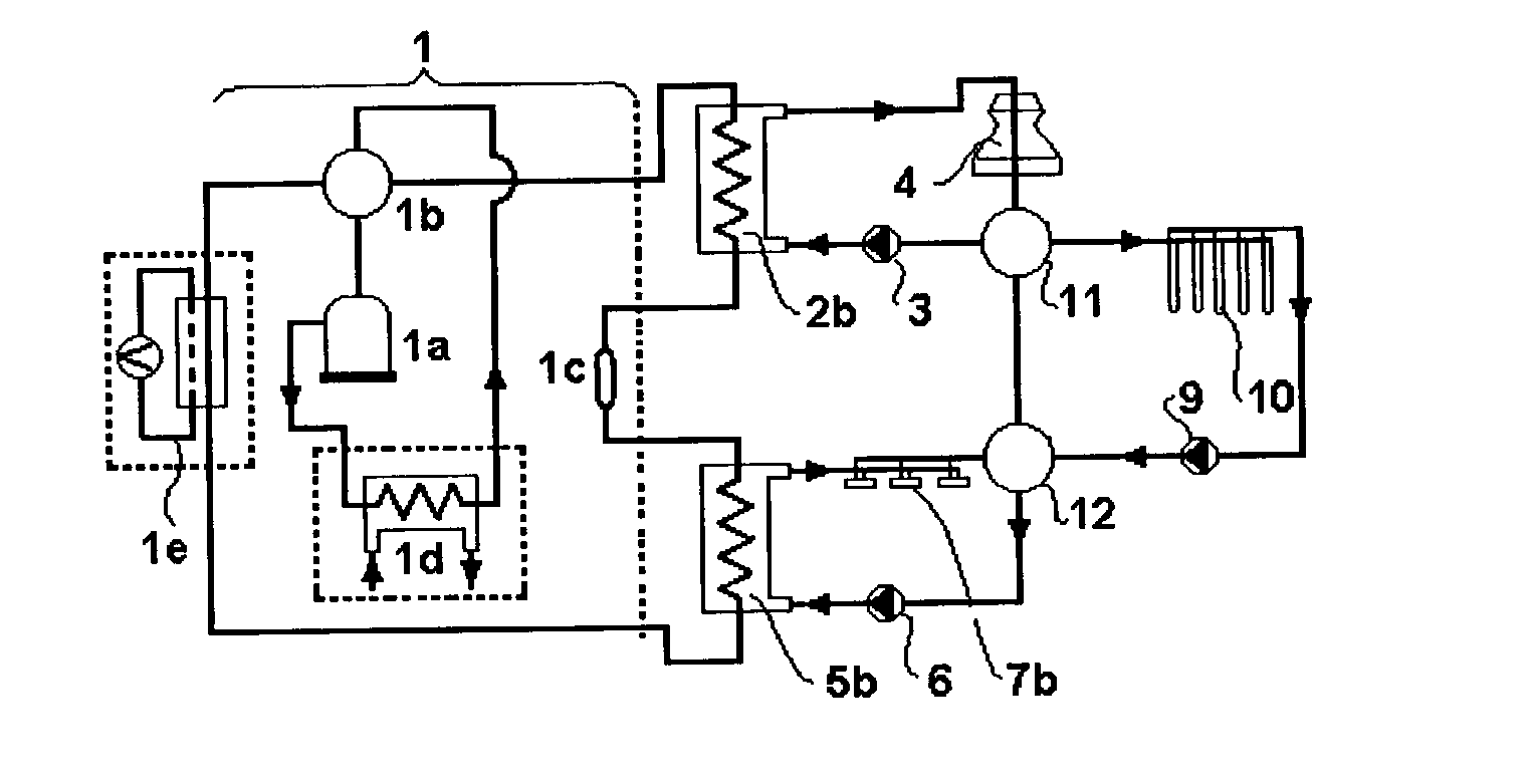 Recoverable ground source heat pump