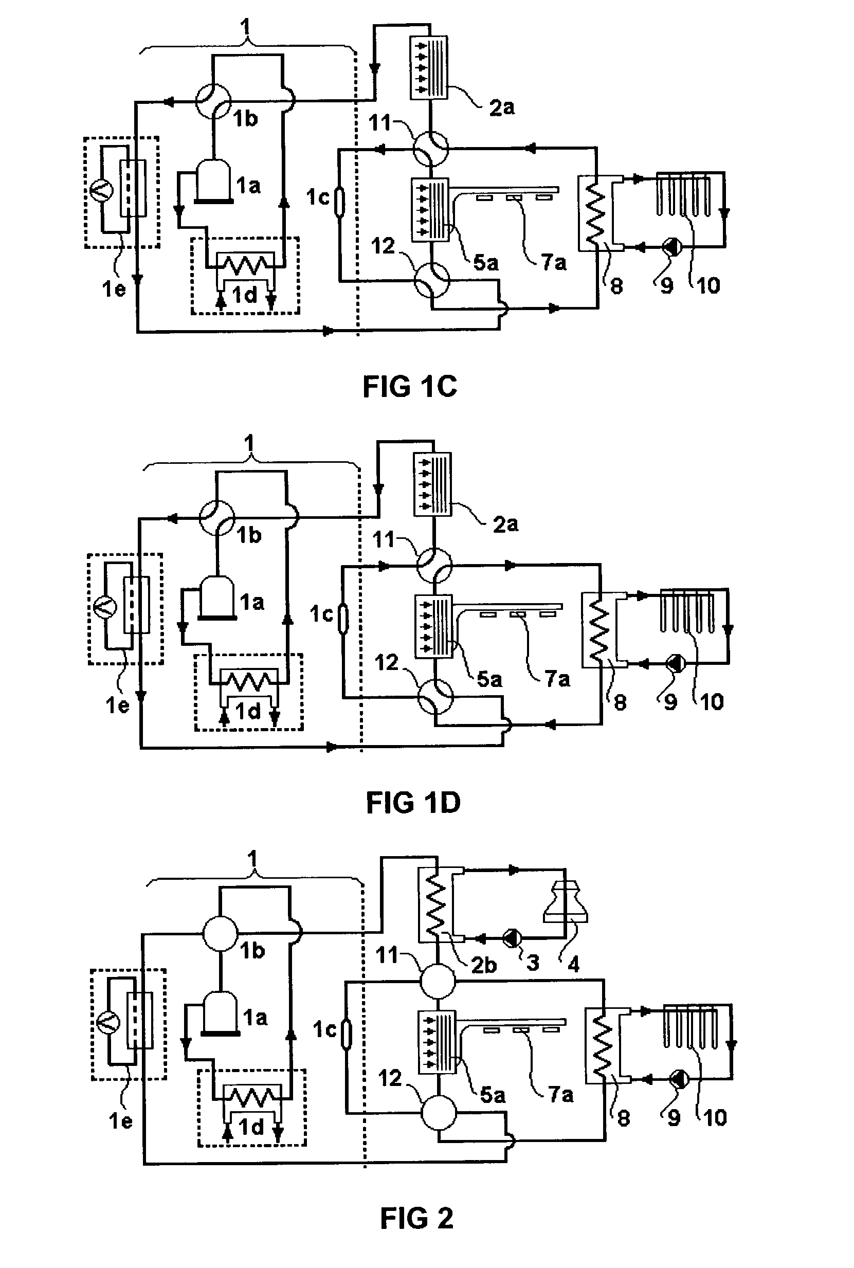 Recoverable ground source heat pump