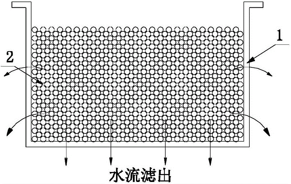 Household drinking water treatment device applicable to west arid rural area