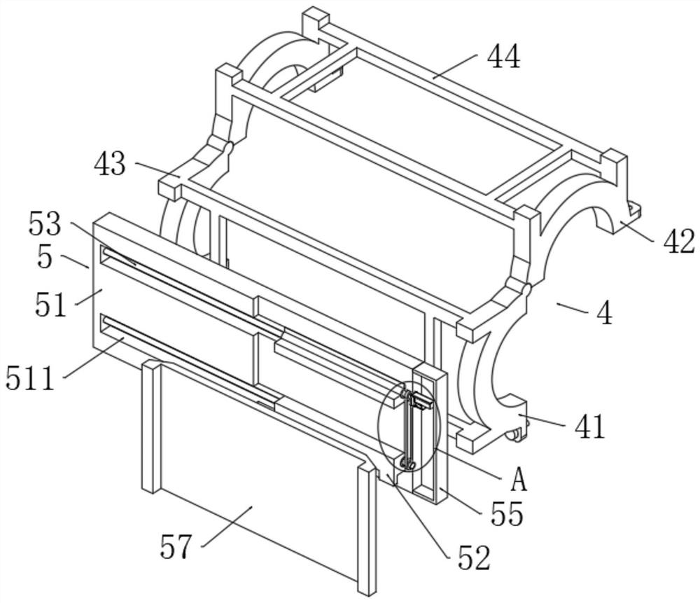 Electric vehicle motor with mechanical protection device