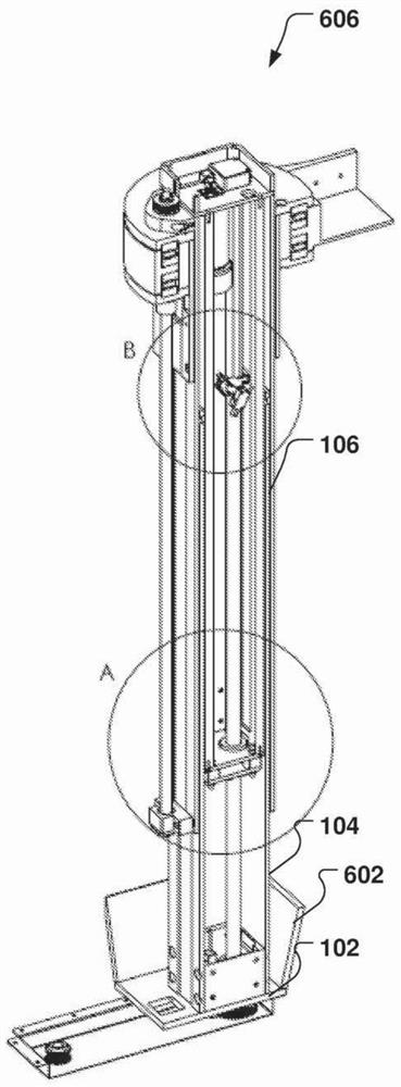 Lifting column and method for controlling height thereof