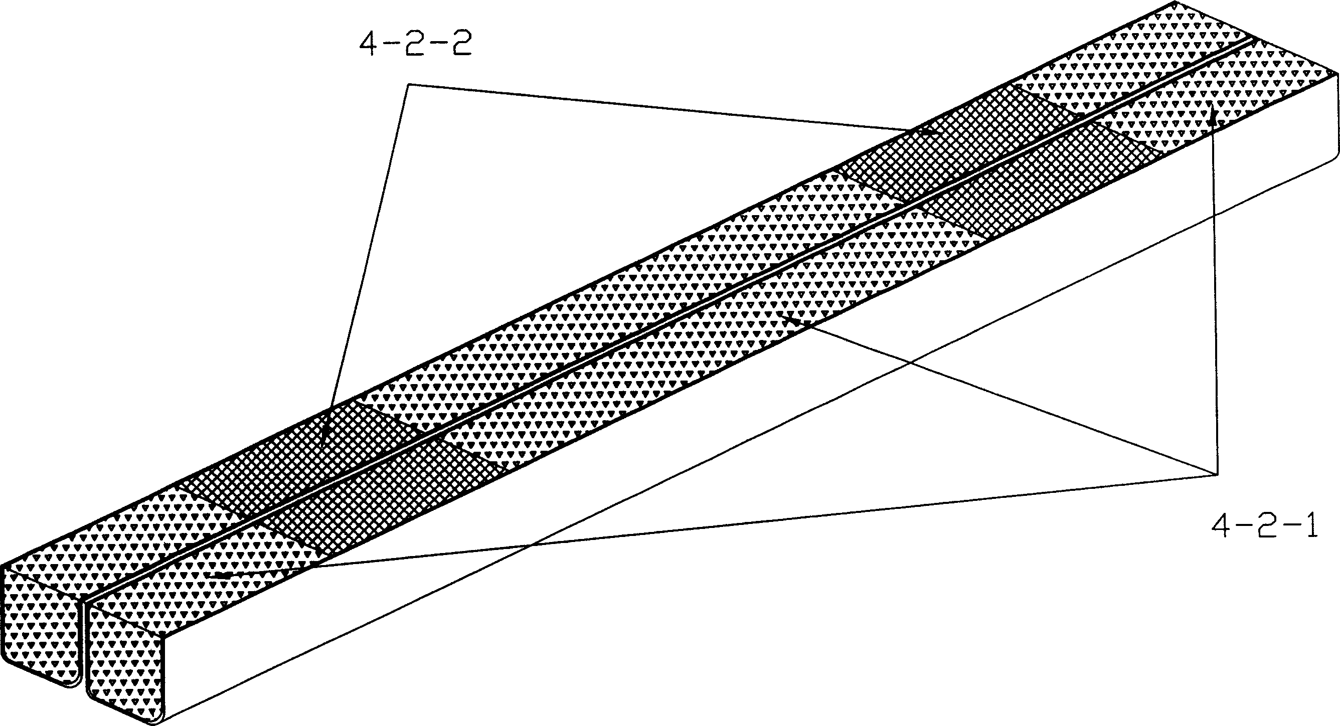 Wholly coated rail sleeper and manufacture thereof