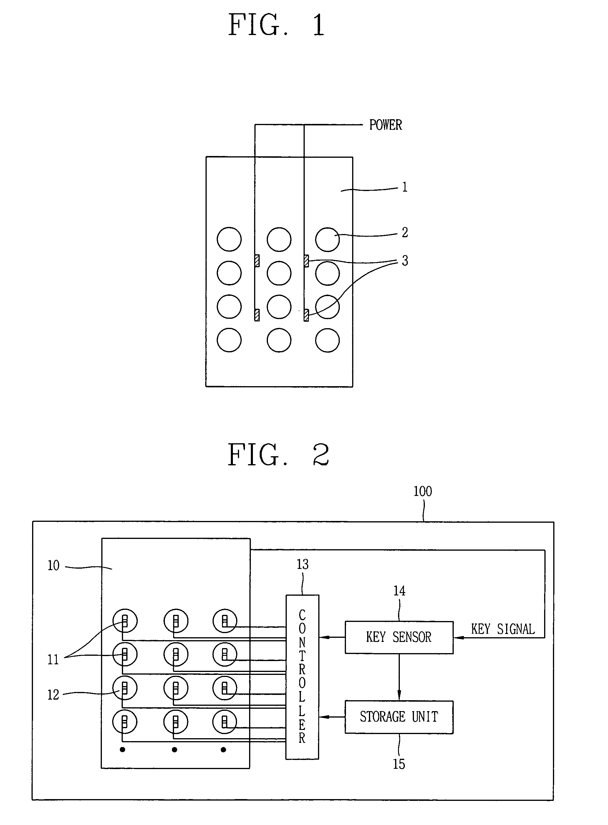 Input apparatus of a mobile terminal and a display method thereof