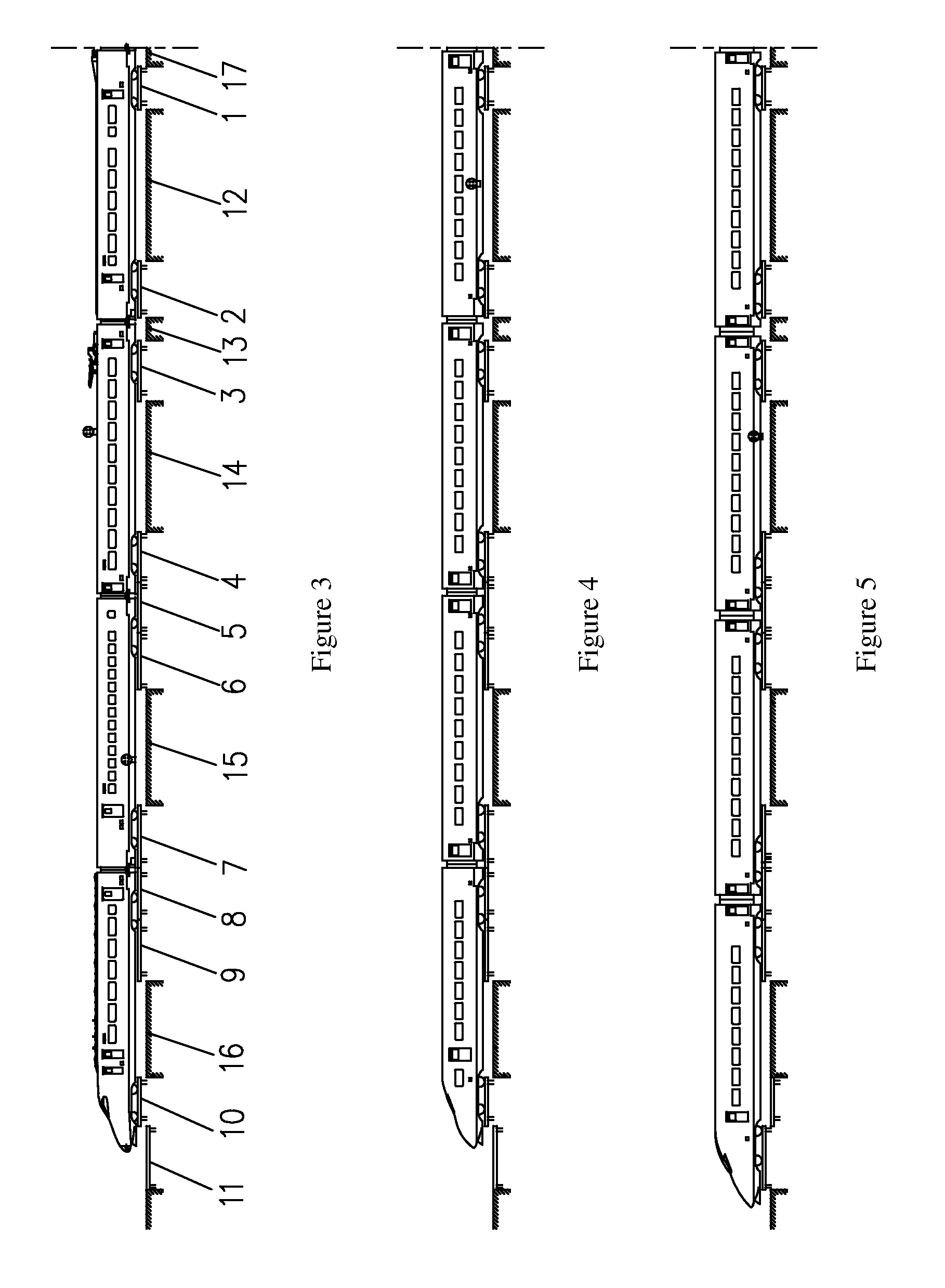 Under-floor lifting jack for high-speed electric multiple unit trainset