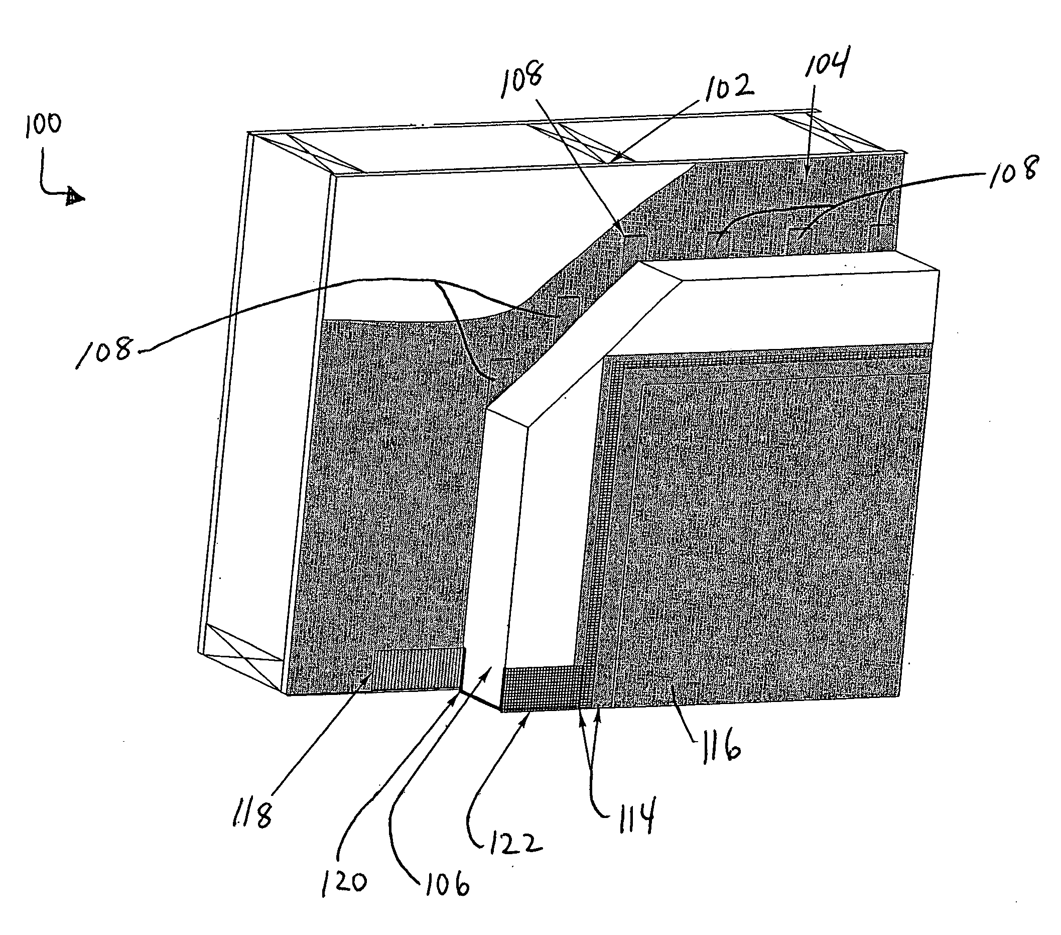 Wall cladding system with adhesive ribbons and trowel and push box for making ribbons