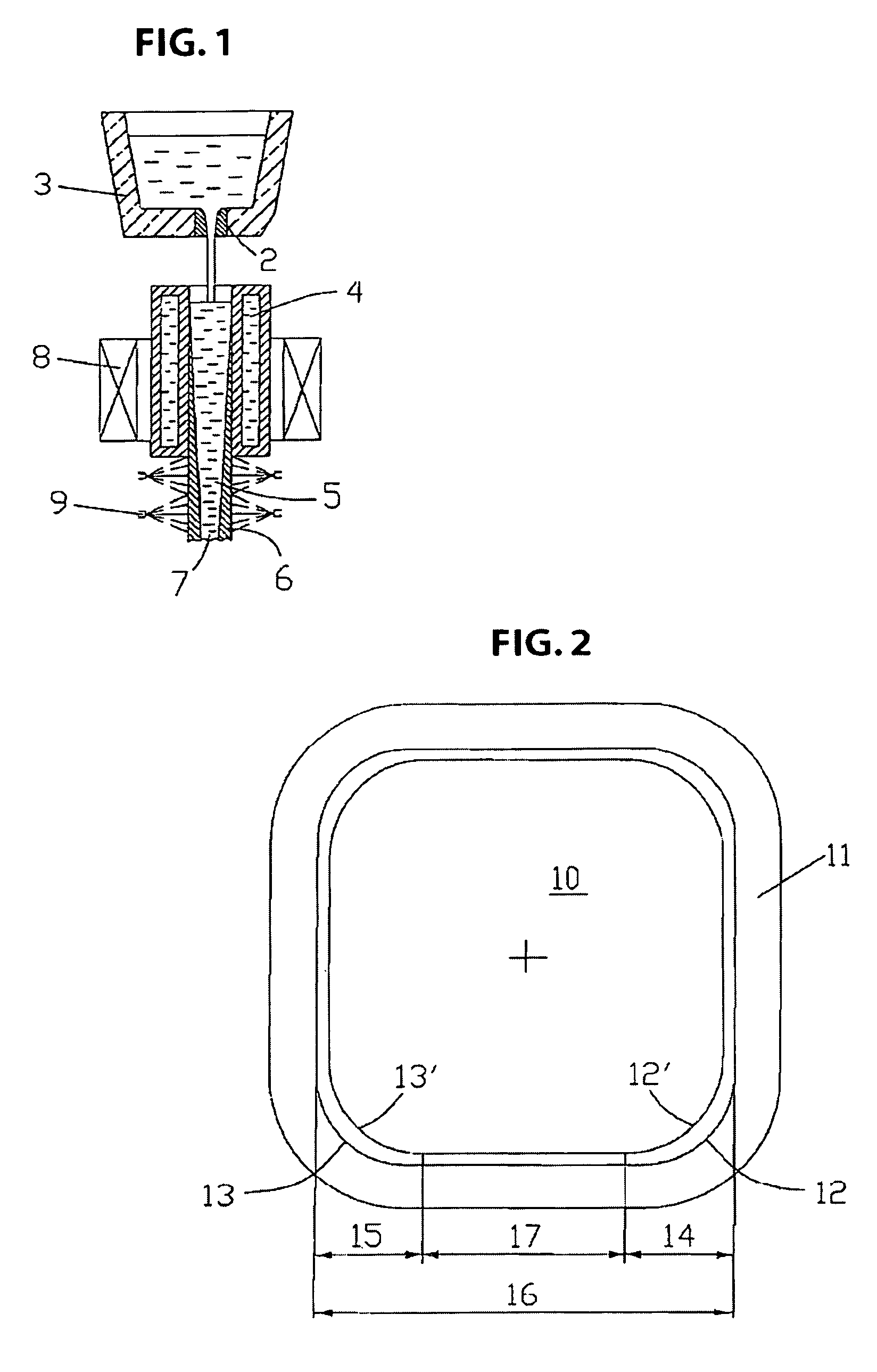 Continuous casting plant