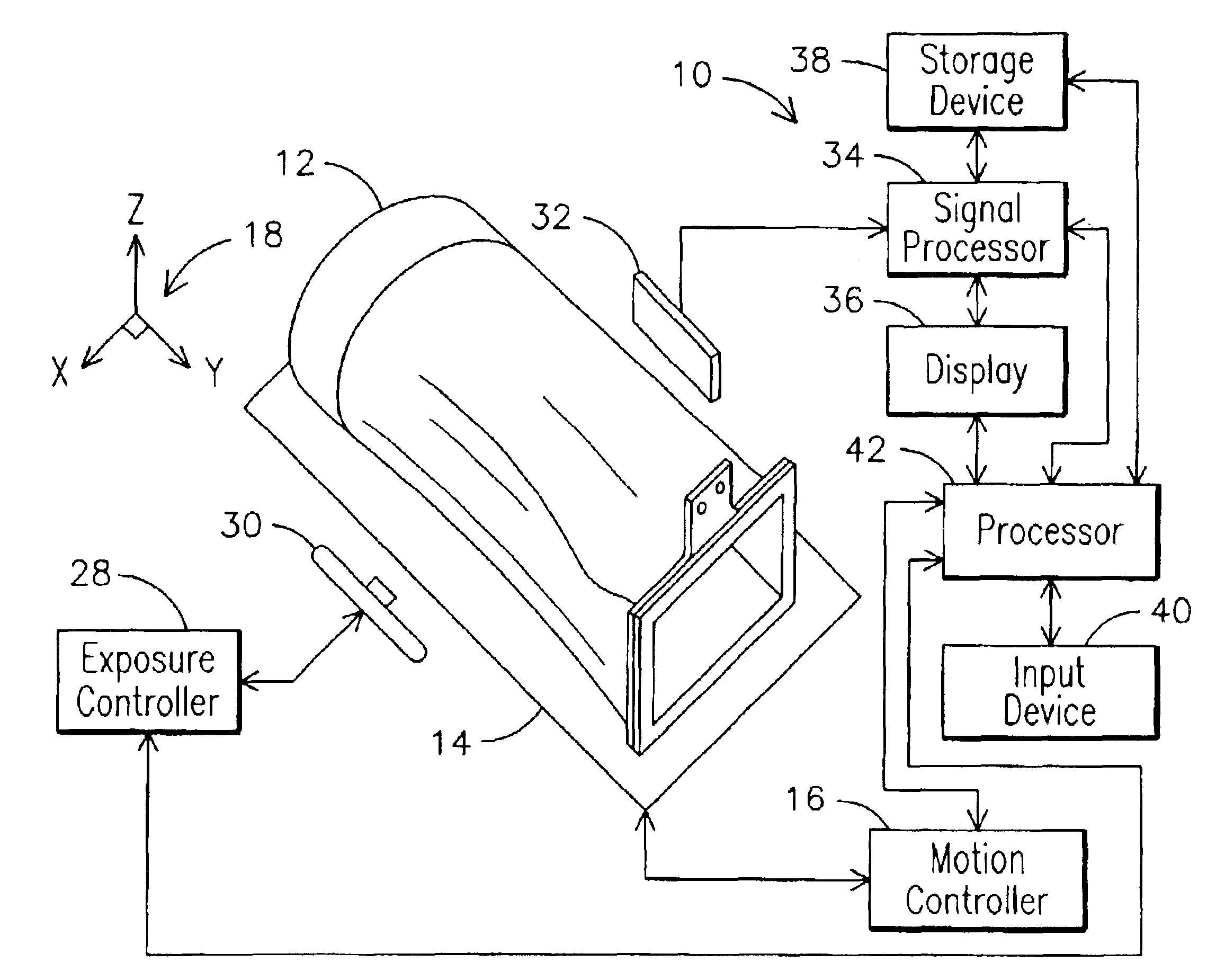 Method and apparatus for detecting defects using digital radiography