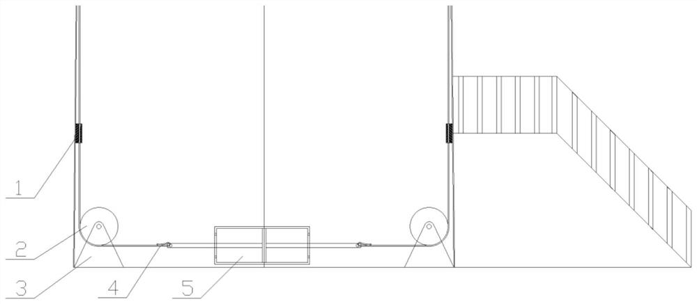 Damping device for fan tower, fan tower and working method of damping device