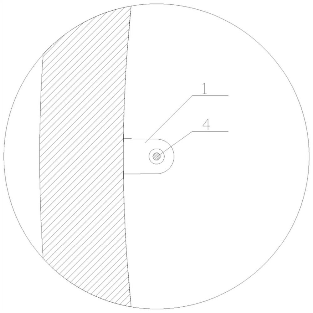 Damping device for fan tower, fan tower and working method of damping device