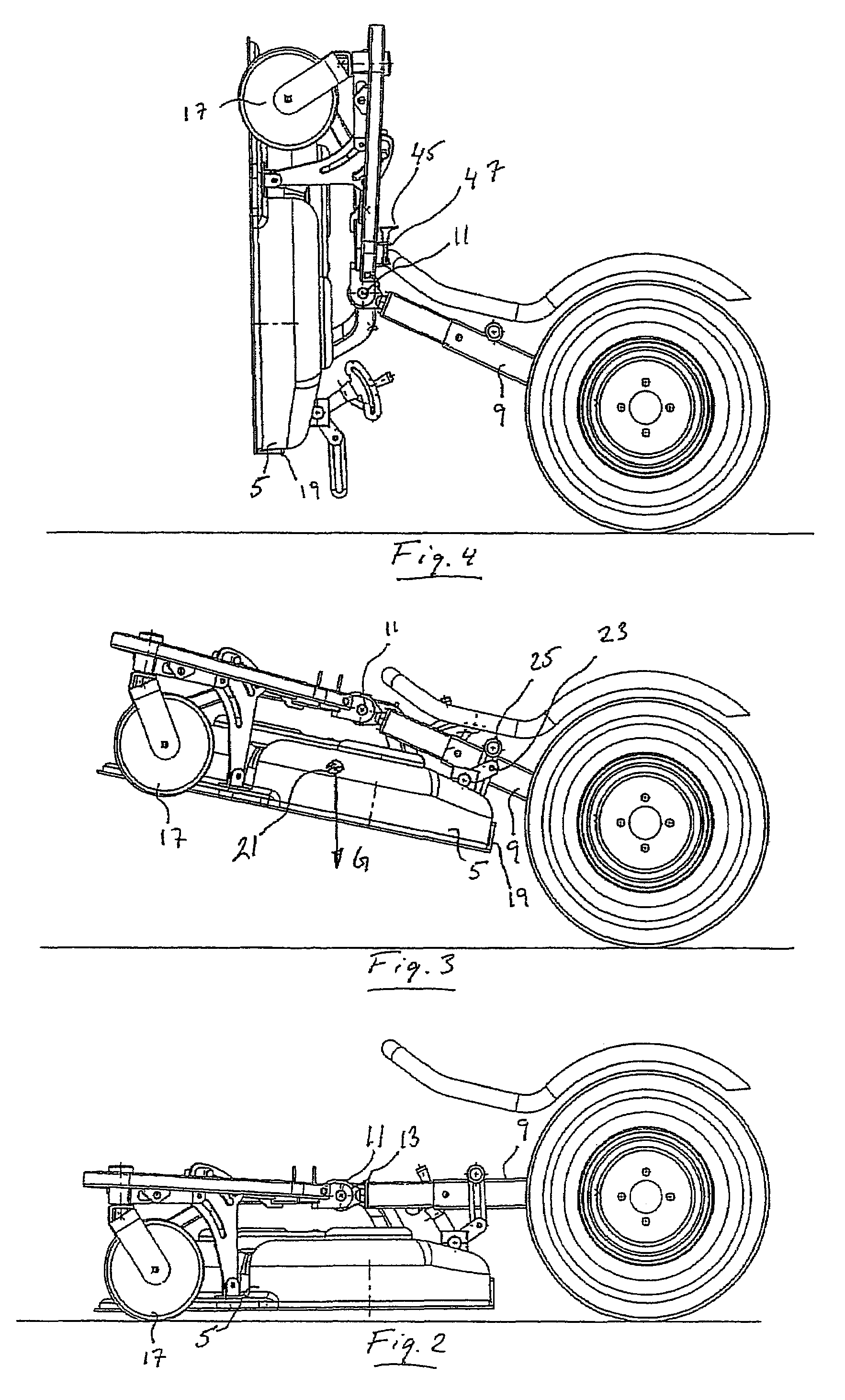 Accessible lawn mower deck