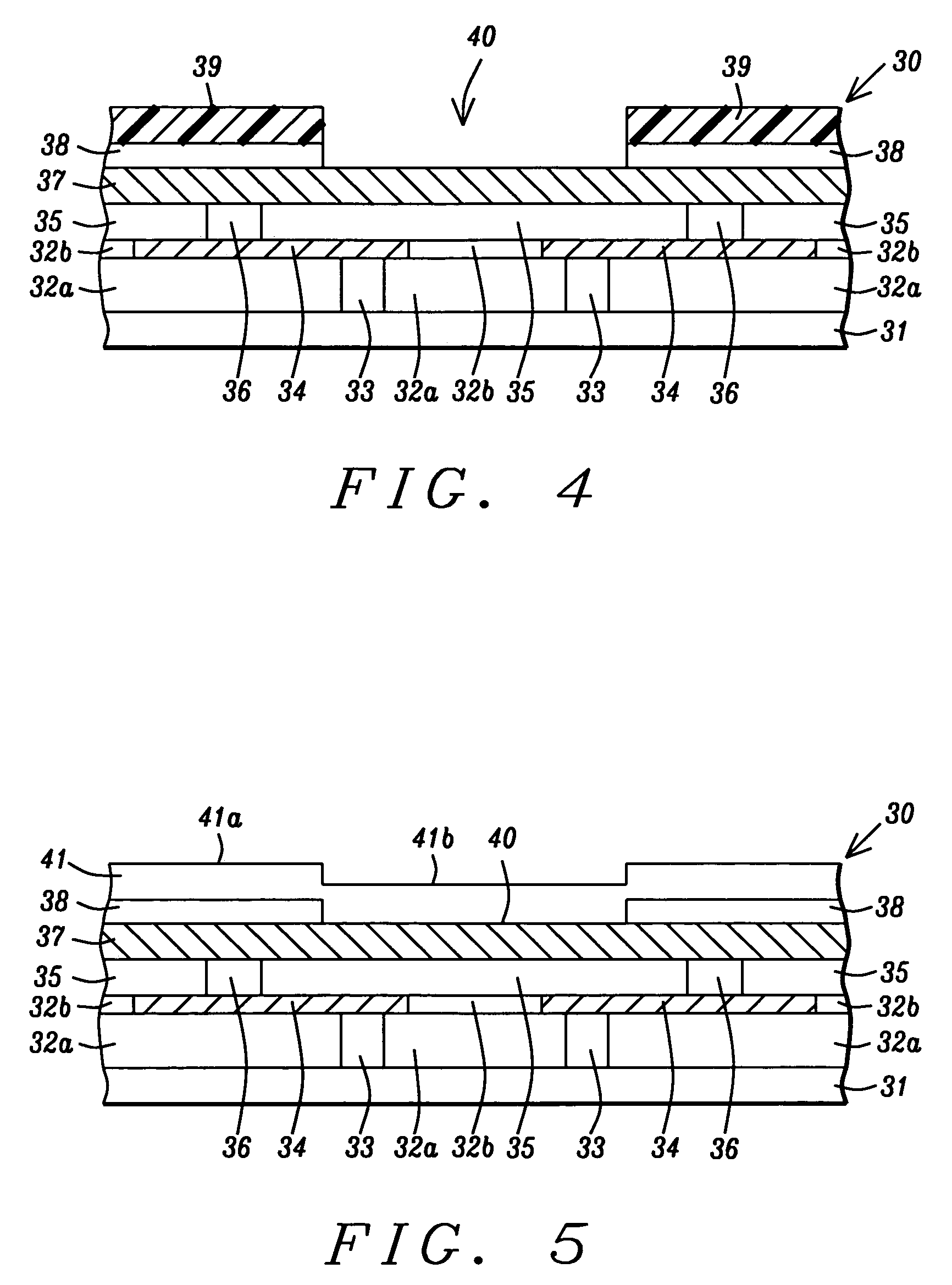 MRAM arrays with reduced bit line resistance and method to make the same