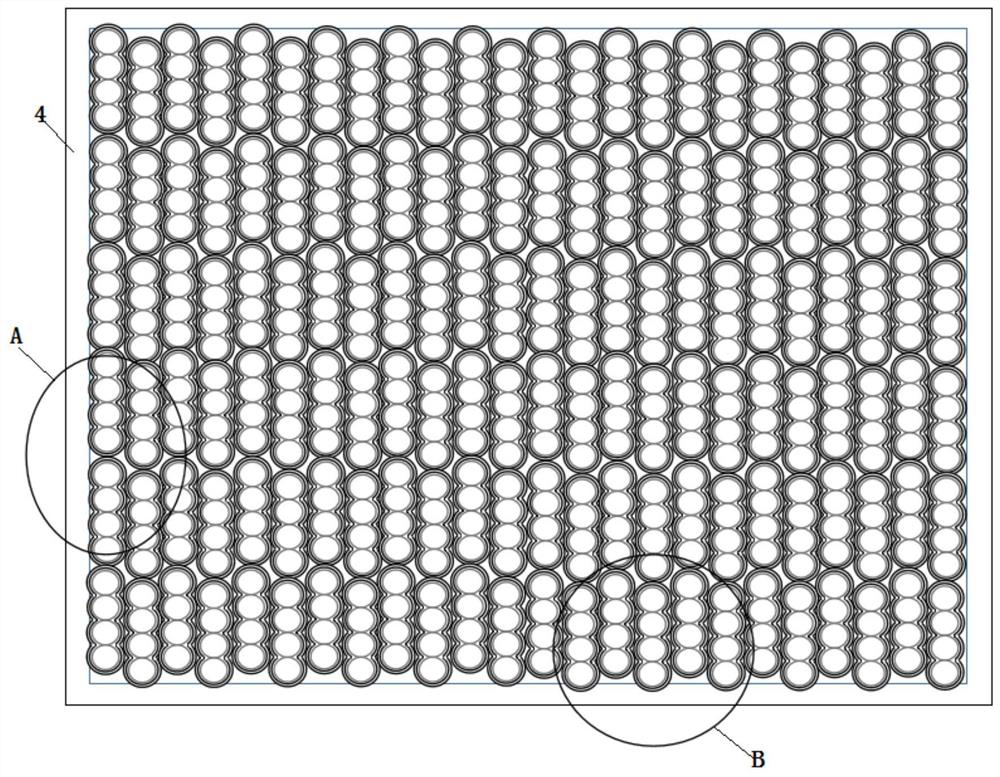 Multi-roll-core lithium ion battery and battery pack