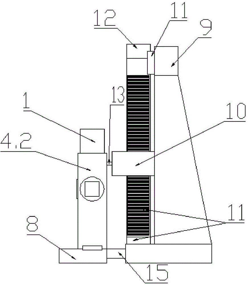 No-mold casting method and equipment capable of automatically draining sand