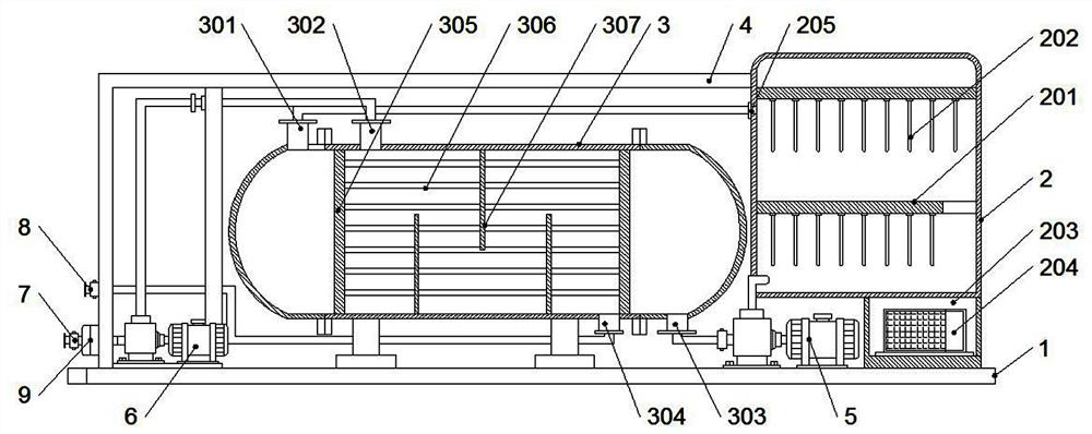 Cooling device of compressor