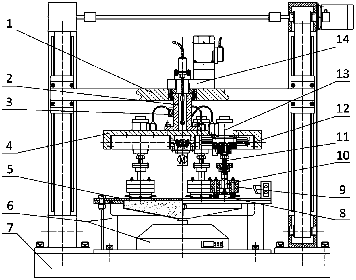 Multi-station self-adaption actuator for micro water mist polishing