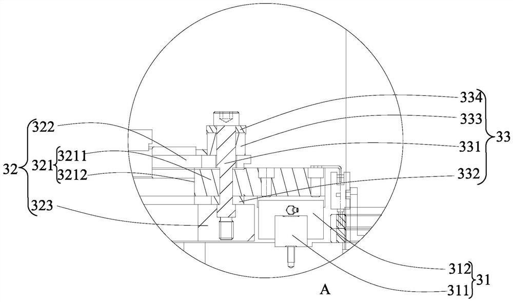 Composite bush outer flanging machining equipment