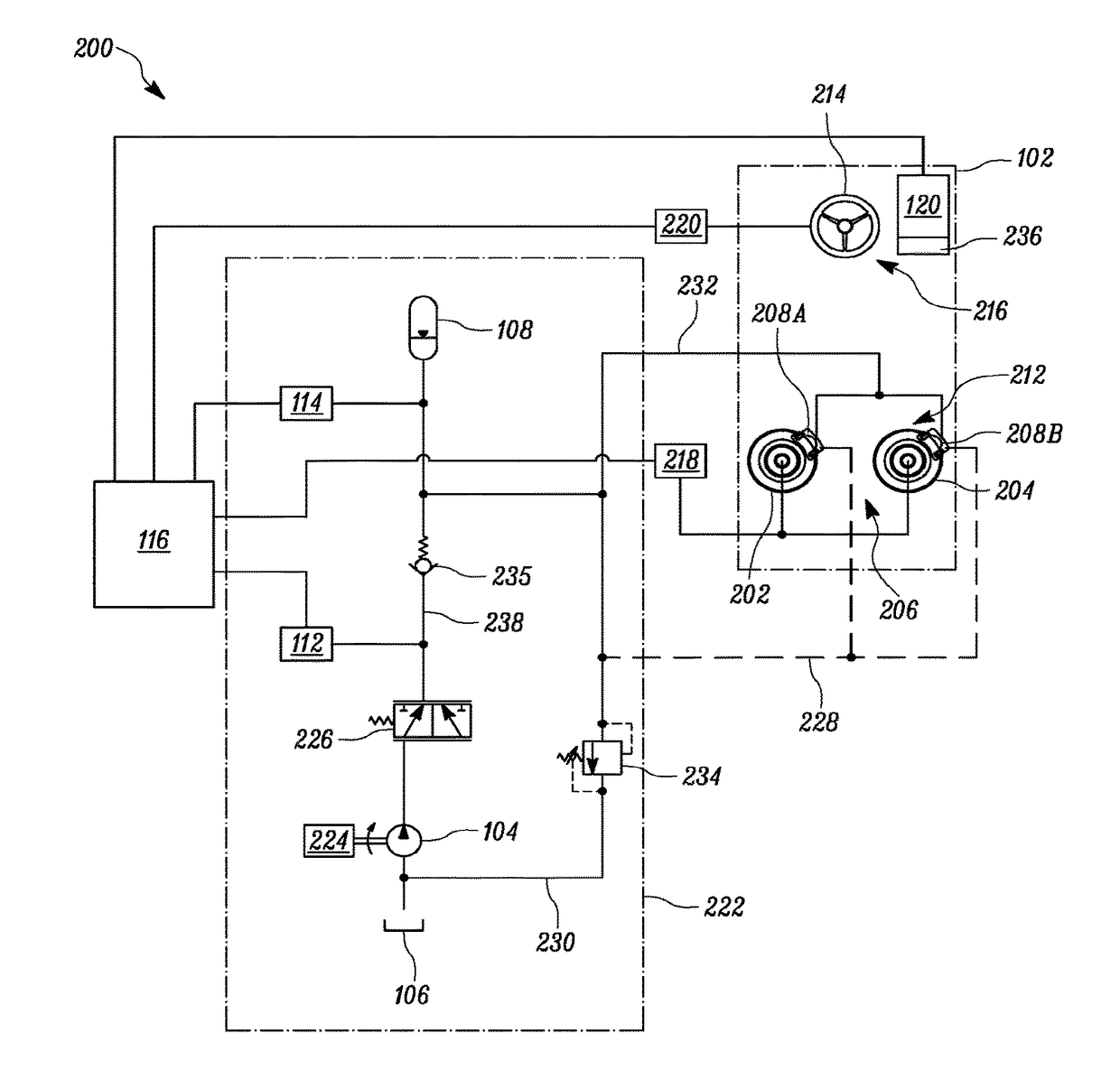 Systems, apparatuses, and methods for monitoring pressure in a hydraulic system