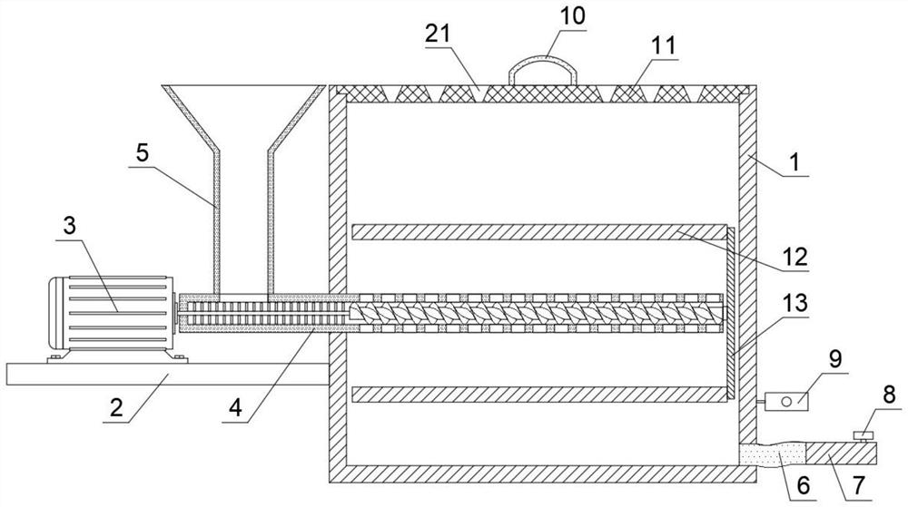 Meat comprehensive treatment device for processing marinated products