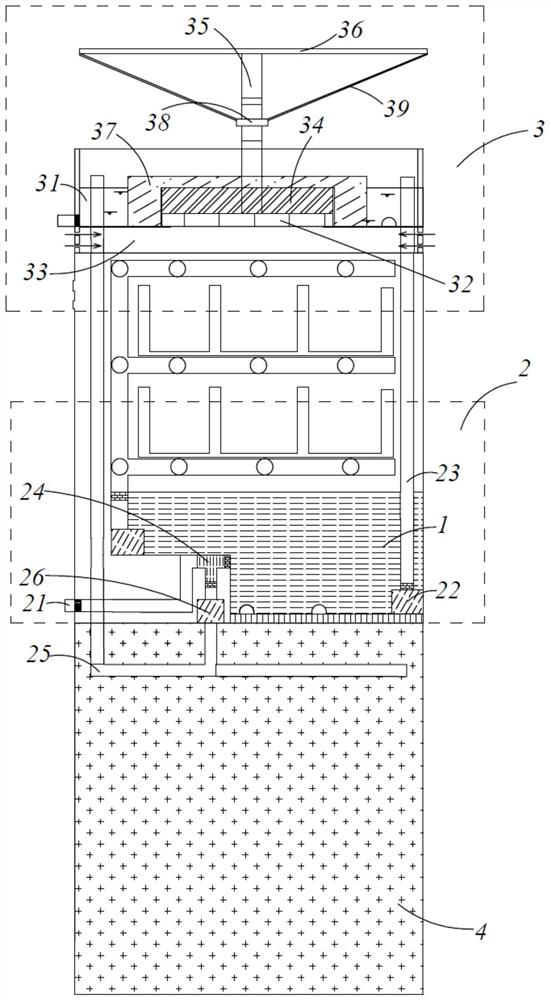 Refrigerator air conditioner dishwasher integrated equipment