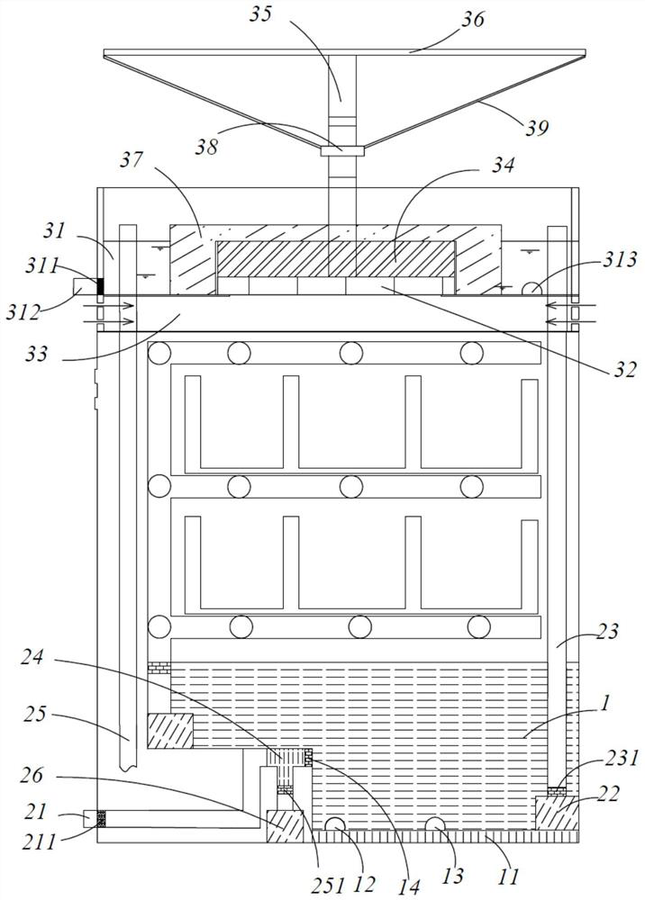 Refrigerator air conditioner dishwasher integrated equipment