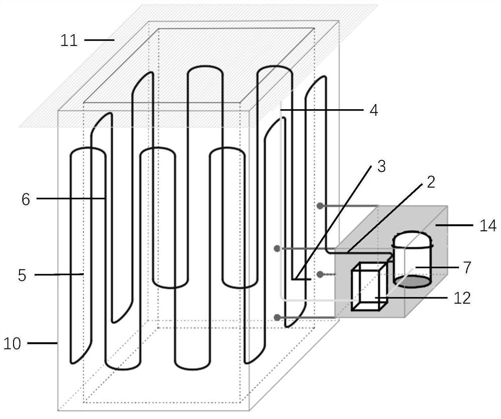 Outdoor cabinet with power generation and cooling system