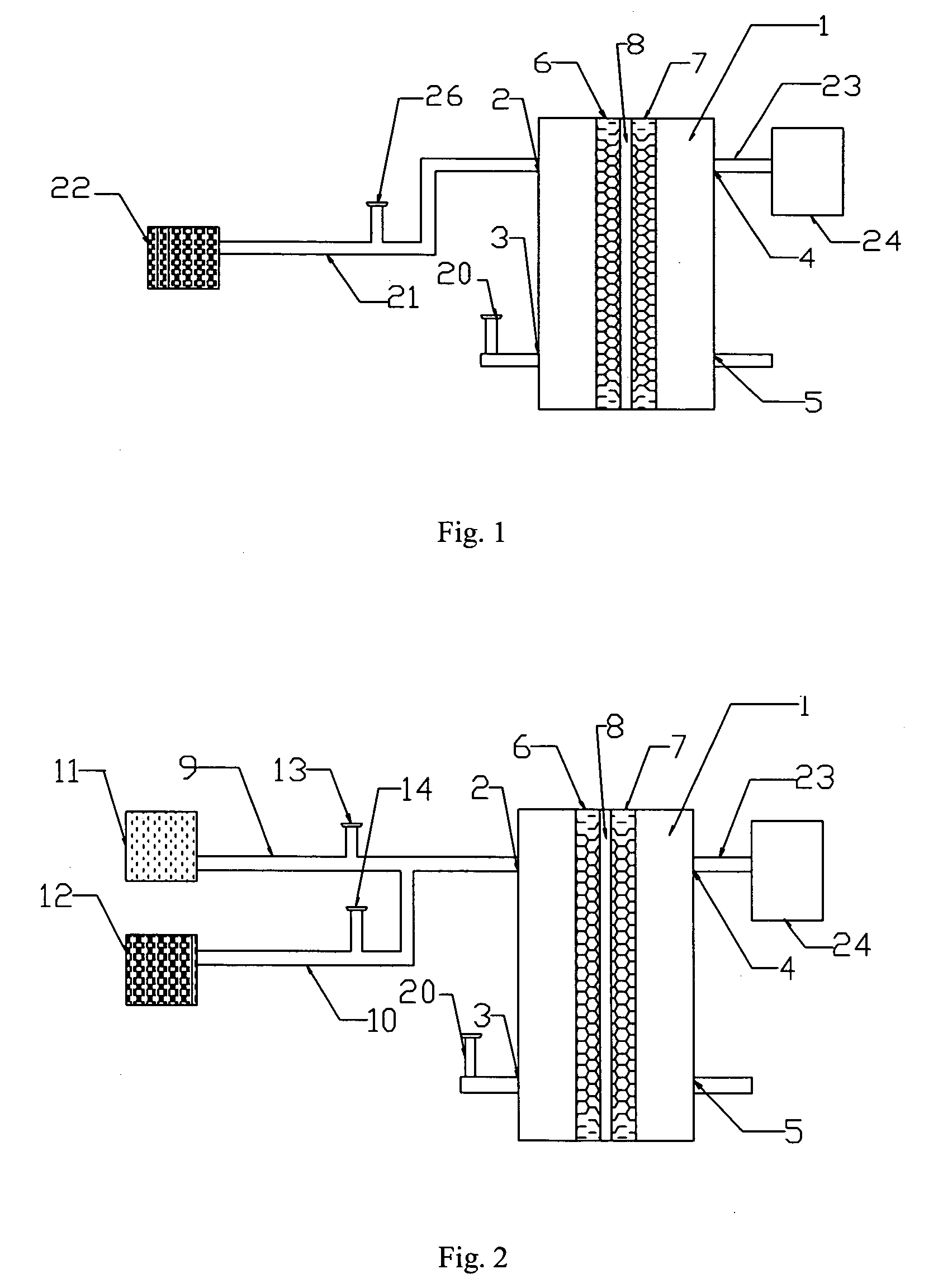 Type of fuel cell battery