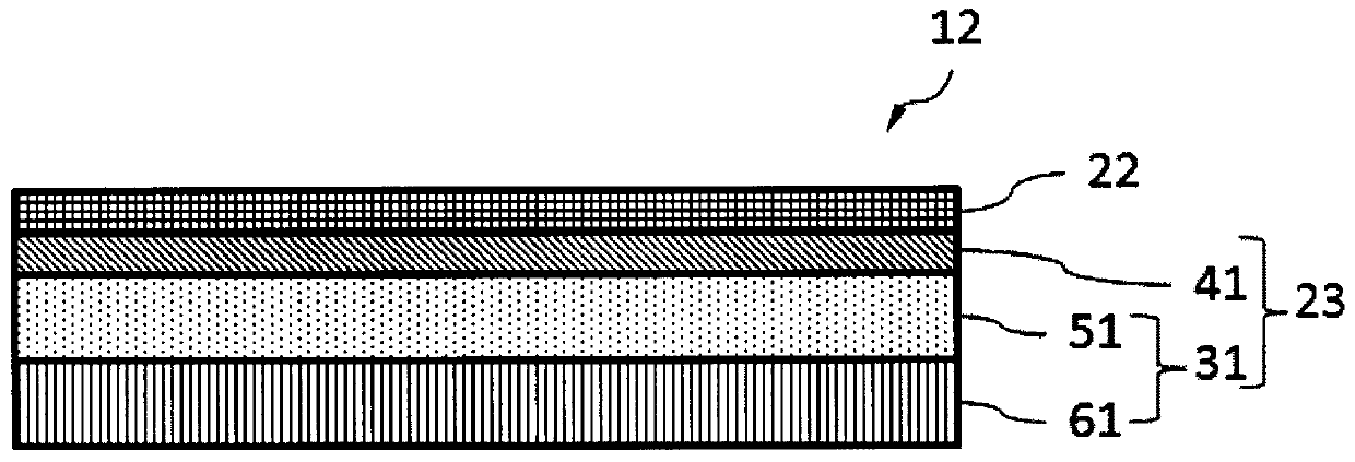 laminated semipermeable membrane