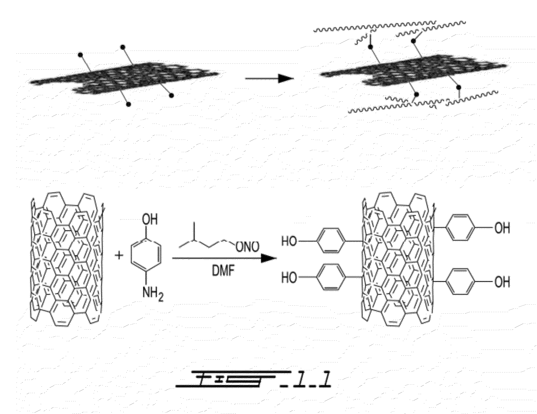 Phenol-formaldehyde polymer with carbon nanotubes, a method of producing same, and products derived therefrom