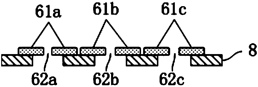 Micro-grain light emitting diode display panel