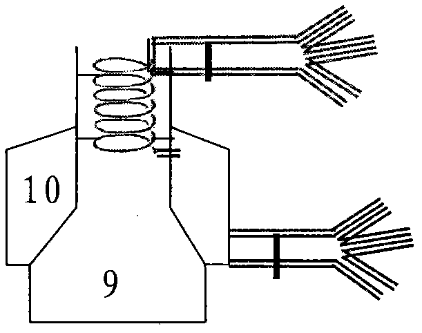 Magnetic fluid power generation device