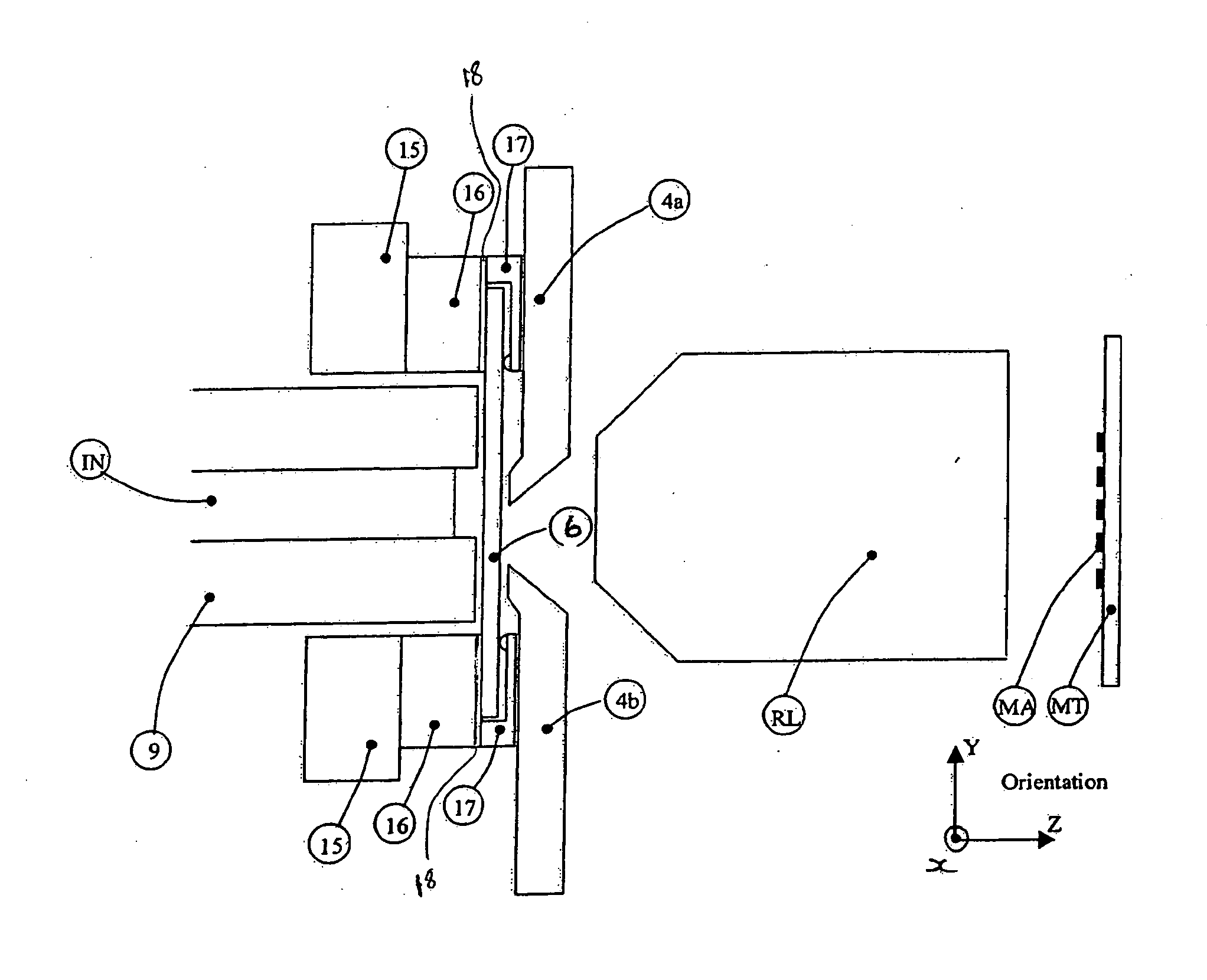 Masking device, lithographic apparatus, and device manufacturing method