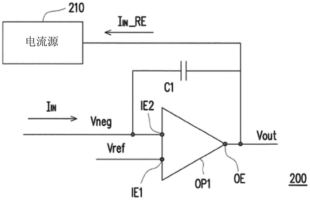 Temperature sensing device, switched capacitor device and voltage integrating circuit thereof