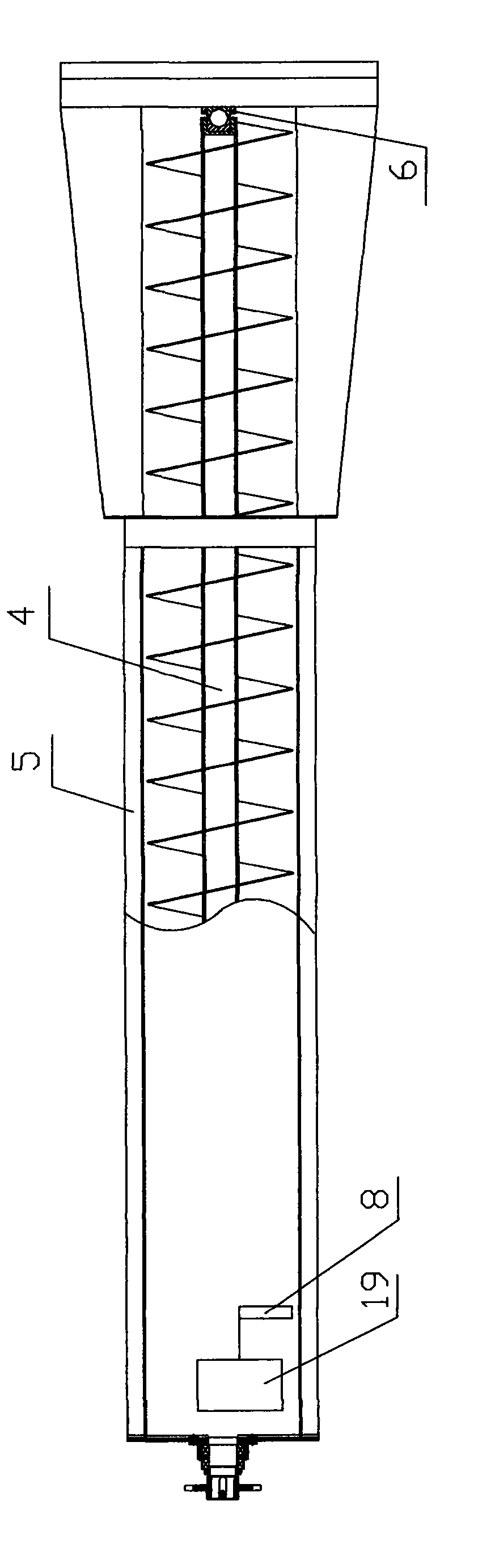 Screw sand washer with wear resistant composite bearing