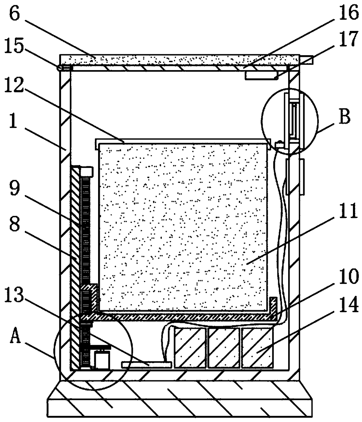 New-energy waste bin