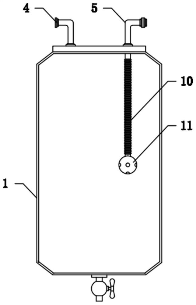 A ship fuel oil supply system with filtering function