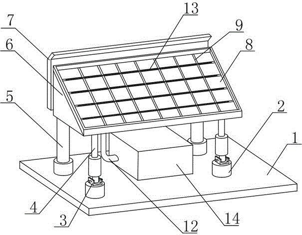 Solar cell for mountain area power generation