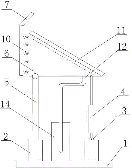 Solar cell for mountain area power generation