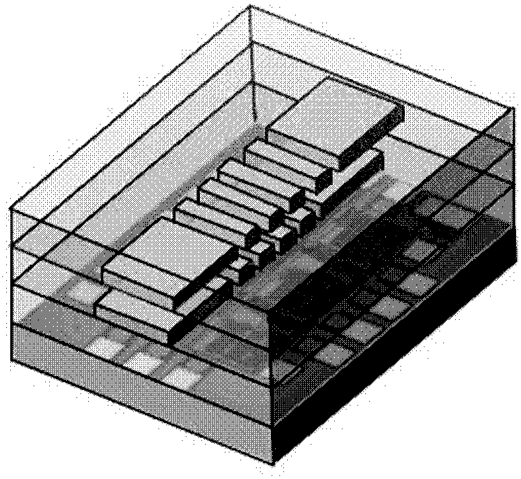 Three-dimensional optoelectronic integrated optical grating coupler realized based on CMOS post-process and preparation method thereof