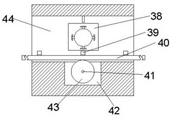 Bearing rotation degree qualified rate automatic detection device