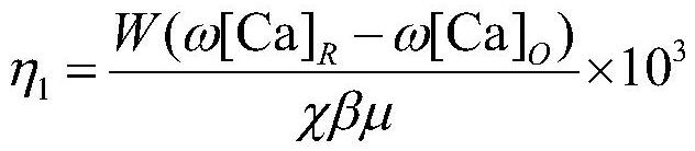 Prediction method of calcium yield during calcium processing based on deep neural network