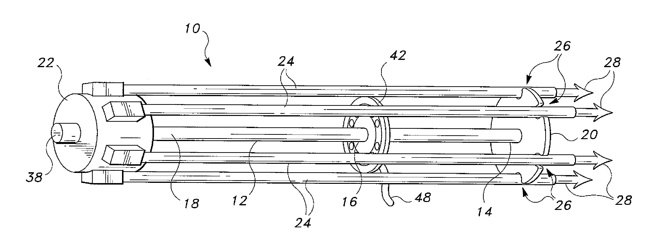 Multiple shot spear gun