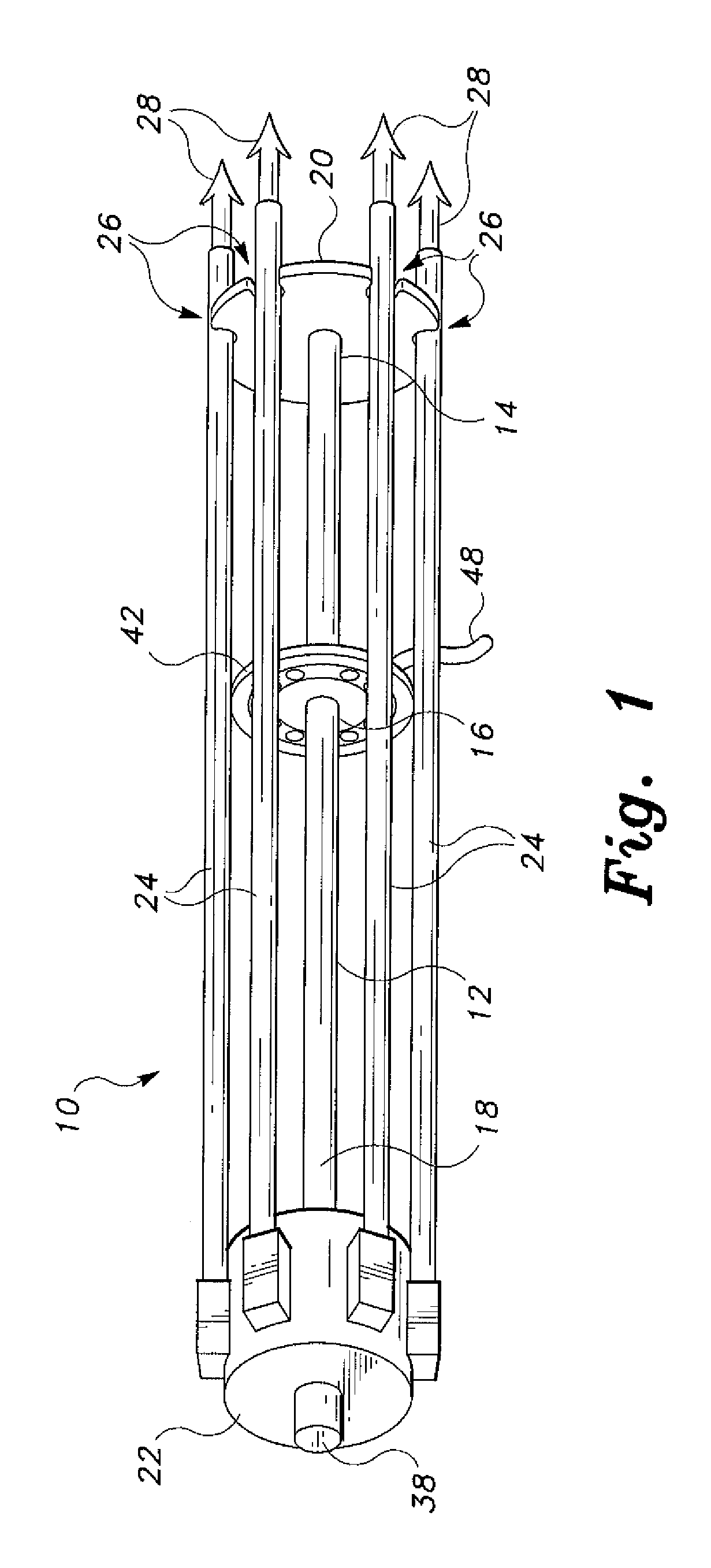 Multiple shot spear gun