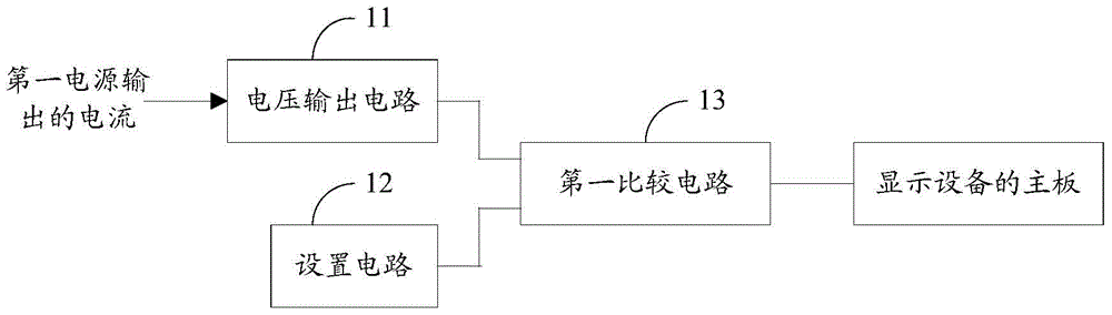 Method, device, circuit and liquid crystal television for realizing standby of a display device