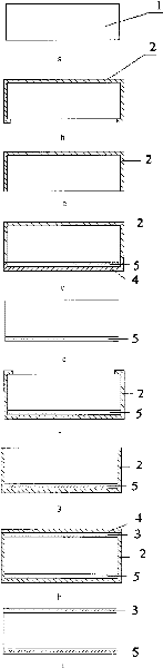 Process of realizing p plus and n plus diffusion on both sides of silicon chip by utilizing mask