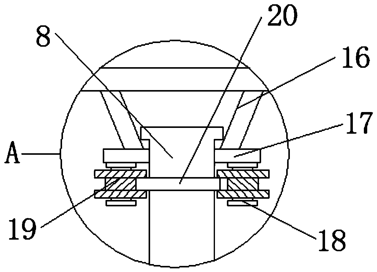 Indoor multi-angle shooting control system in technical field of information