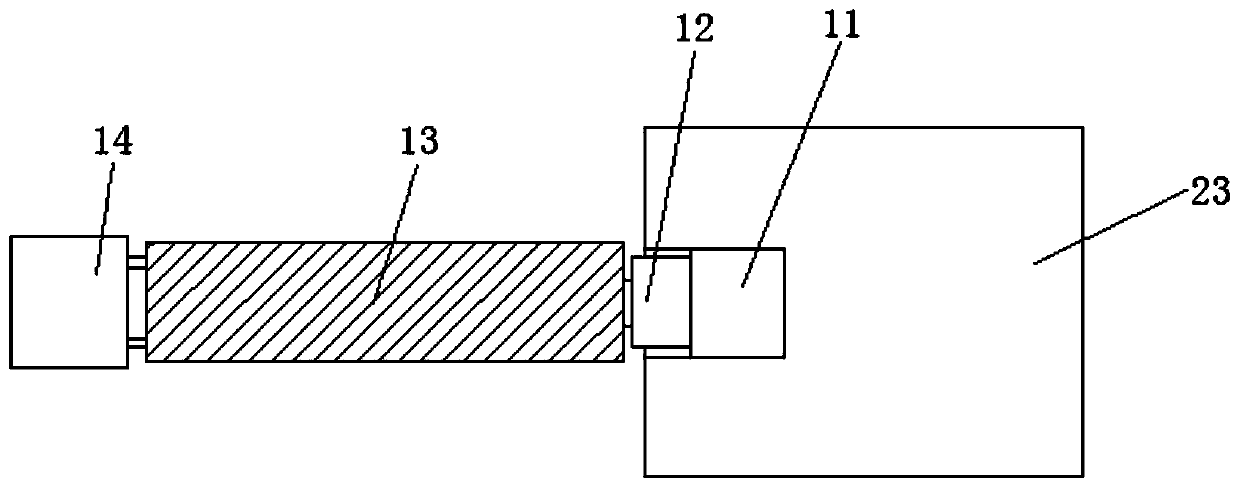 Indoor multi-angle shooting control system in technical field of information