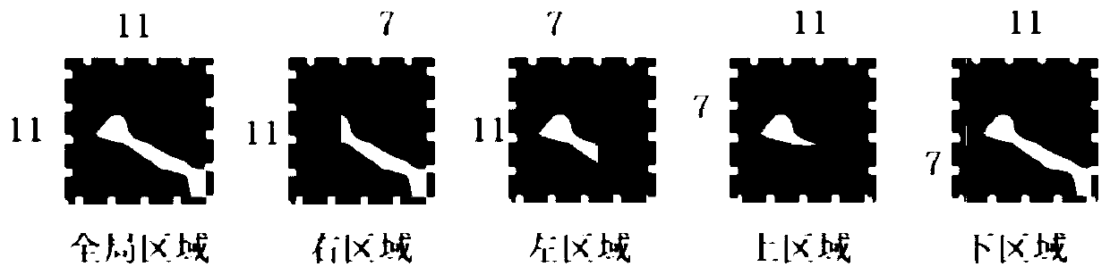 SAR image change detection method based on multi-region convolutional neural network