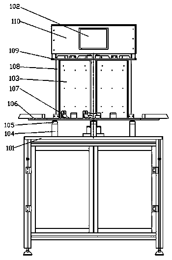 Rotary assembly equipment for automobile glass lifter assembly